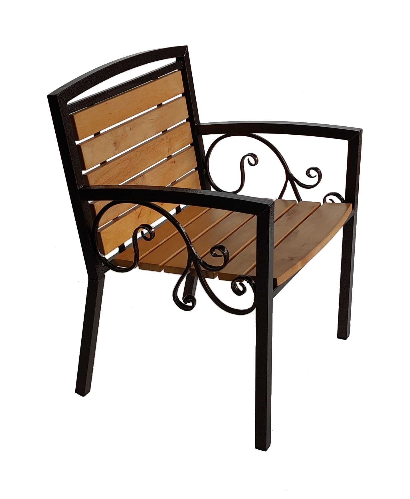 Komplet ogrodowy TEAK stół + ławka + 2 fotele (4-osobowy)