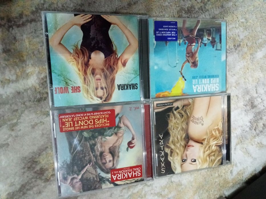 Shakira 4 płyty CD