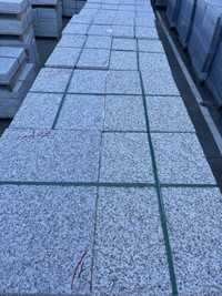 Mosaico de  granito cinza Iberico picado