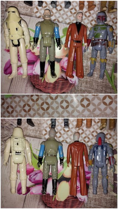 Колекційні вінтажні фігурки Зоряні війни, Star Wars L.F.L 1977-1983 р.