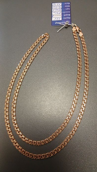 Цепочка золото новая 585