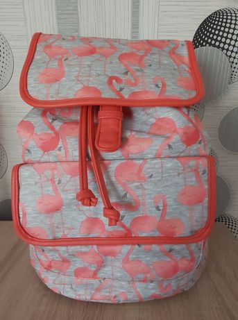 Nowy plecak Lauren Richards George Flamingi, nowy plecak flamingi