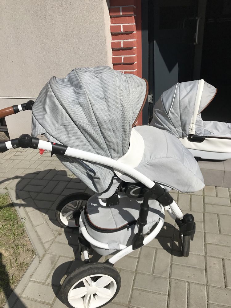 Wózek Baby Actiive Exclusive 2w1 (spacerówka + gondola)