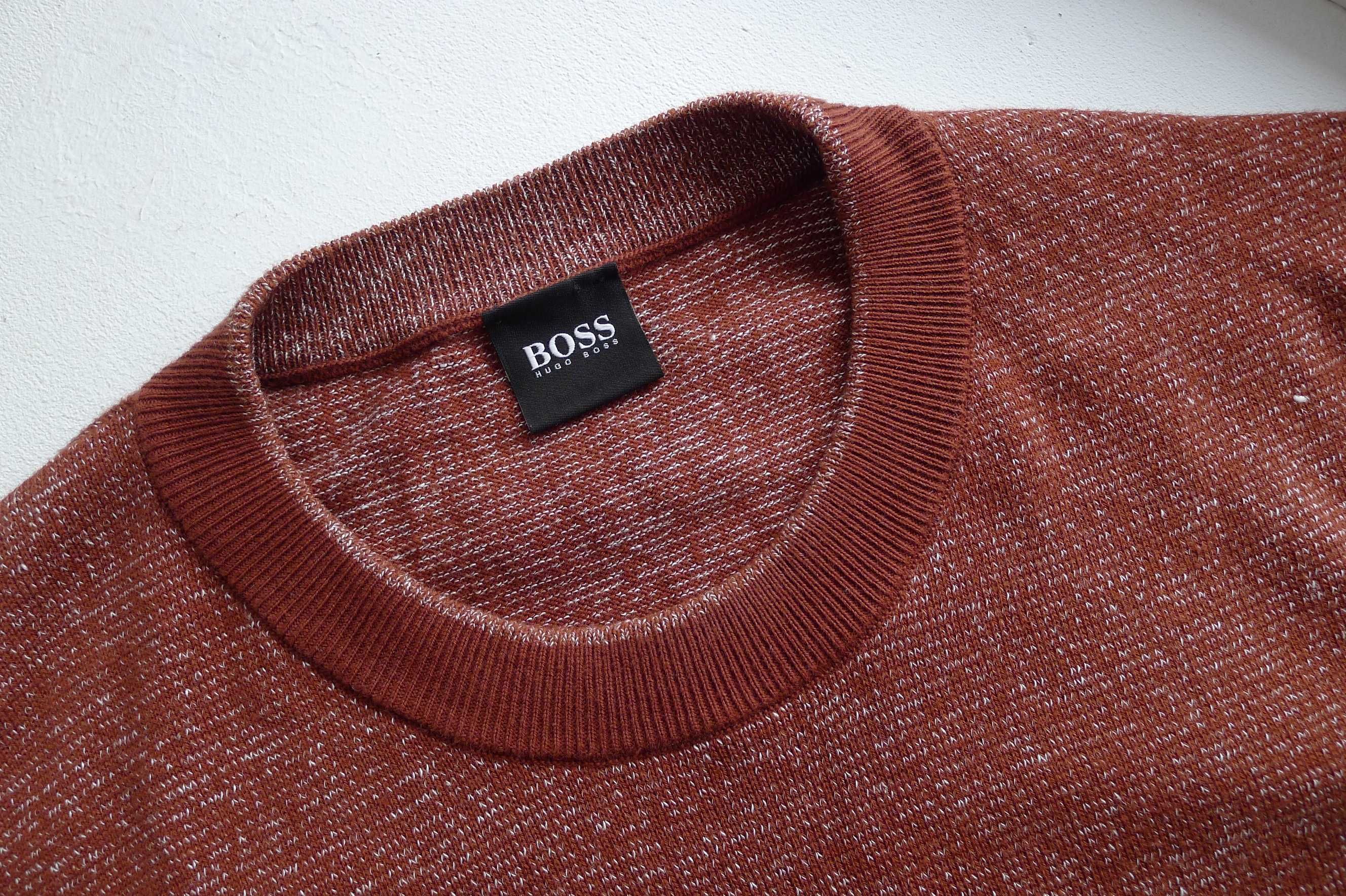 NOWY sweter HUGO BOSS meski - oryginalny r. M okazja sklep 475zl