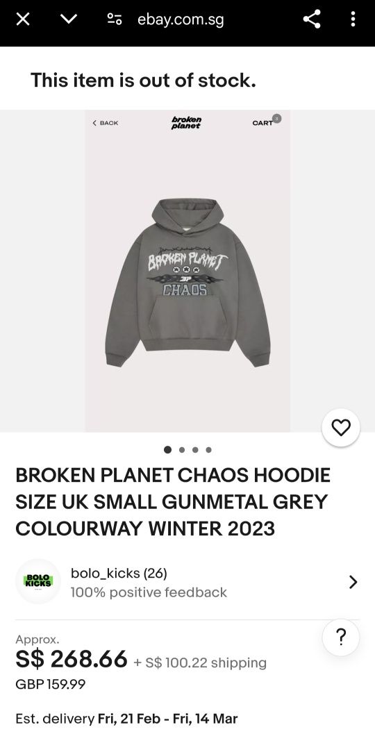 худі Broken Planet Броукен Планет