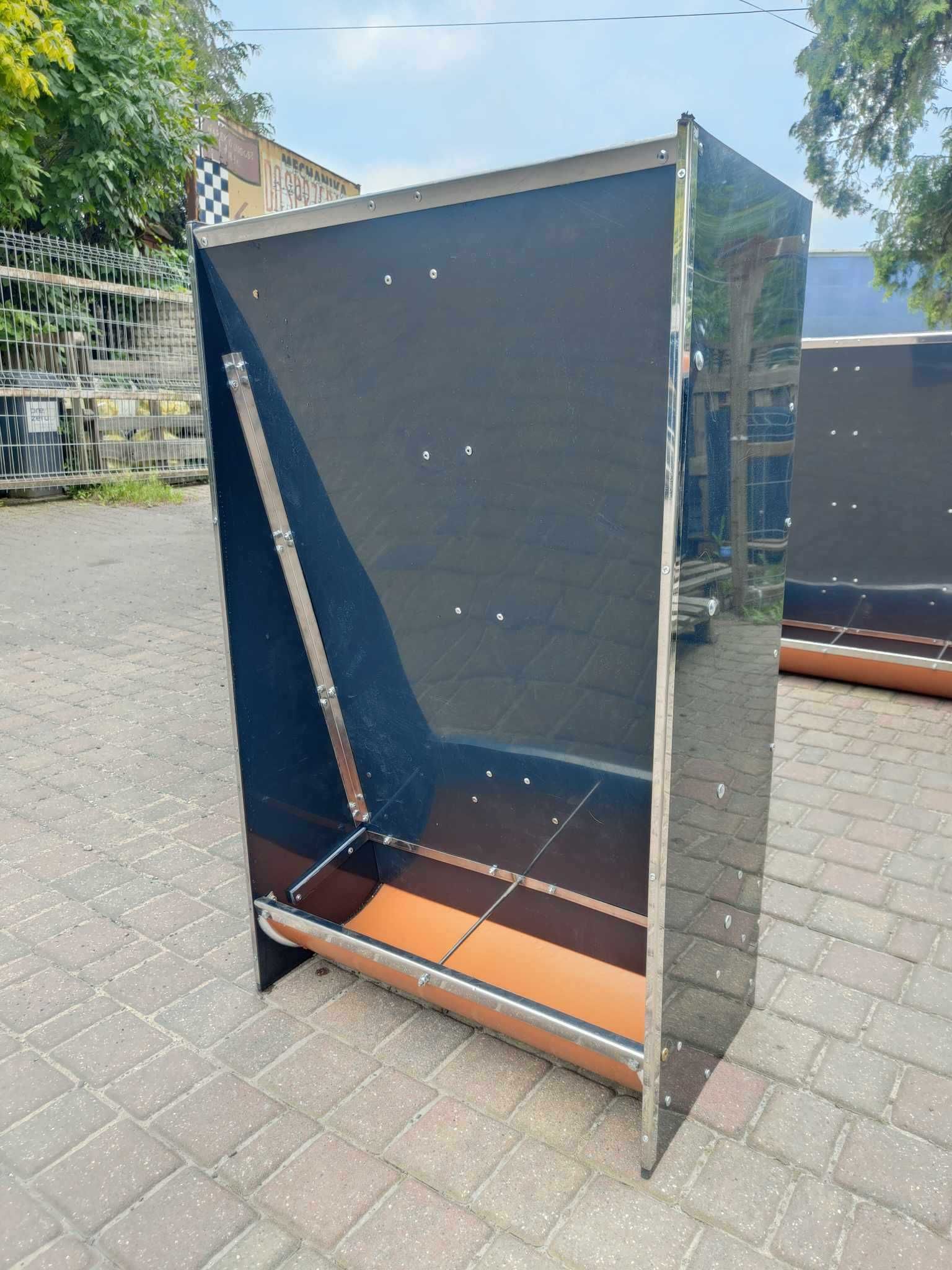 Automat PASZOWY dwustanowiskowy dla tuczników-KARMNIKI dla trzody AP2T