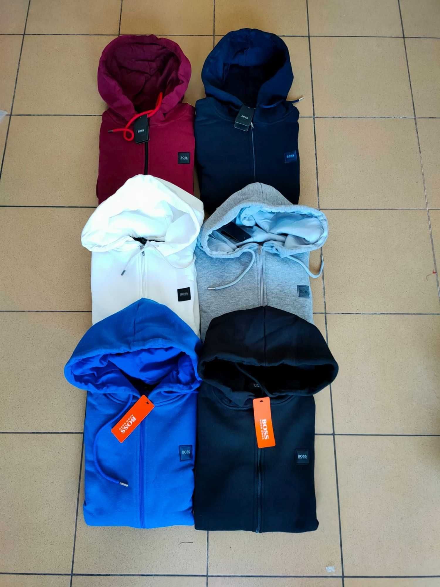 Tommy Hilfiger Bluza  rozpinana z kapturem maly znaczek Hugo Boss