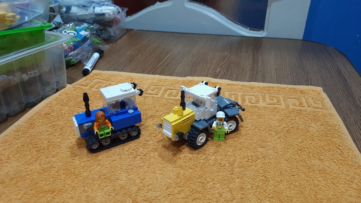 ЛЕГО LEGO трактори MOC оригінал