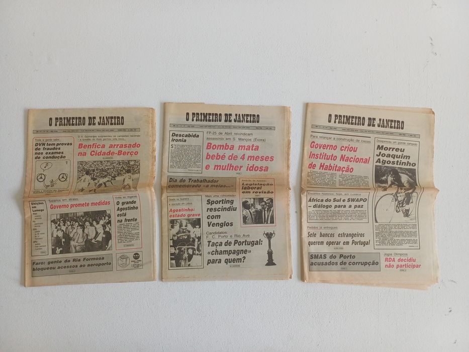 Morte do ciclista Joaquim Agostinho