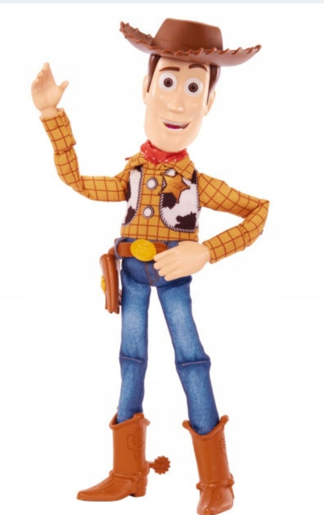 Disney Pixar Toy Story Figurka z dźwiękami Kowboj Chudy Woody 30 cm