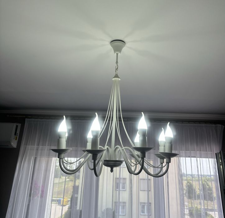 Lampa Żyrandol 8  lub 5 żarówek