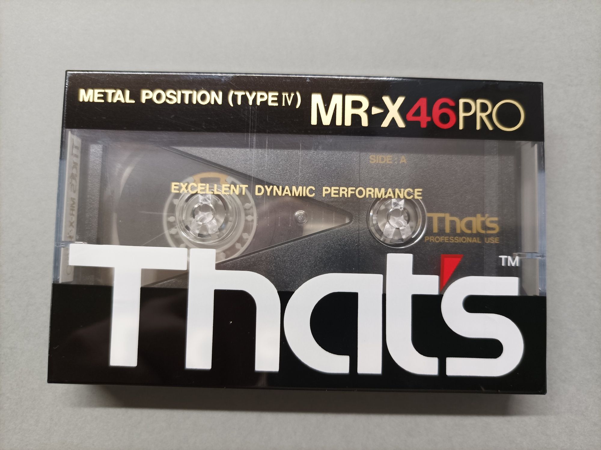 That's MR-X PRO 60 Super Metal Professjonal USE,  SUPER CASETY