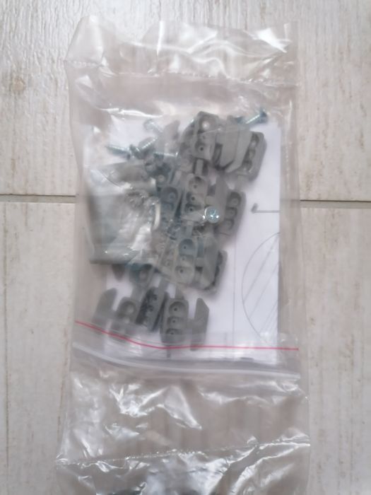 Roleta plisowana nowa 120/54 srebrzysty Mróz