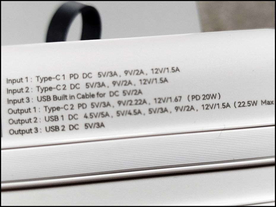 Power Bank KONFULON A54Q 20000mAh PD20w 22.5W PD QC3.0