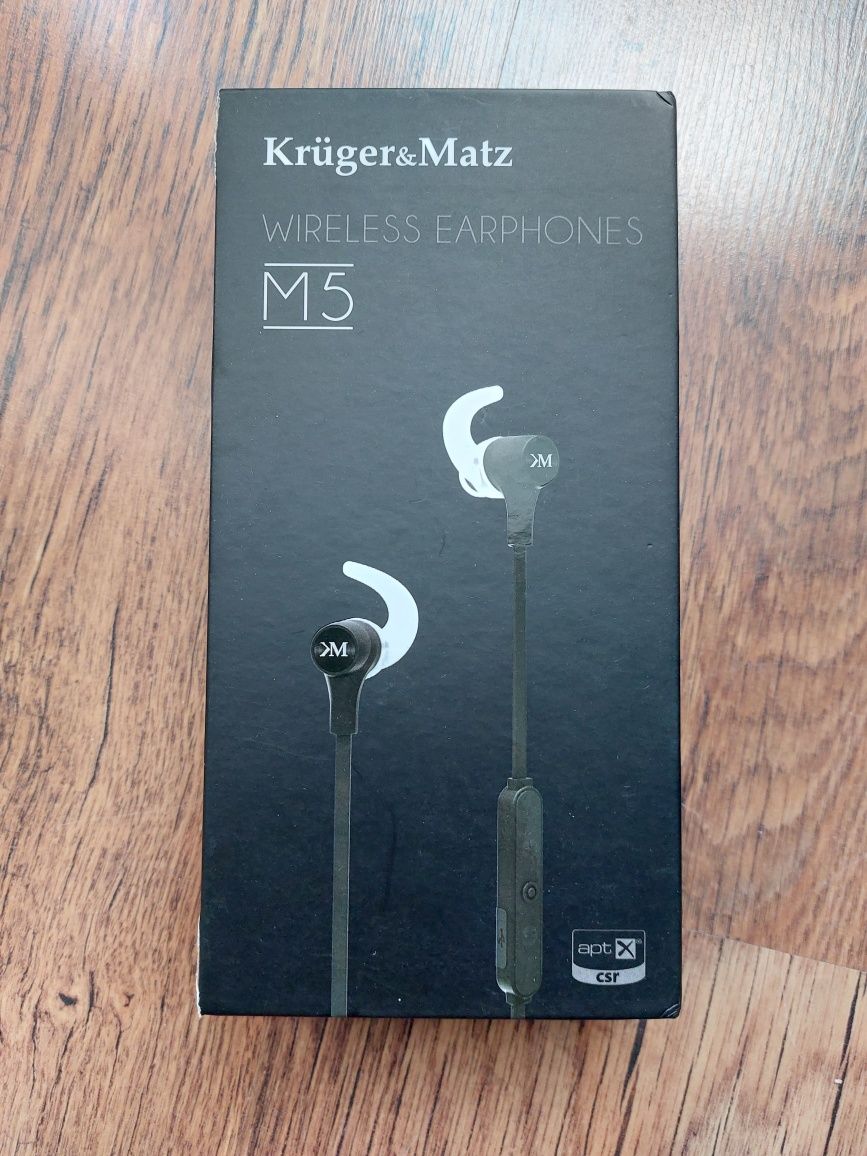 Sluchawki Kruger & Matz M5 nowe