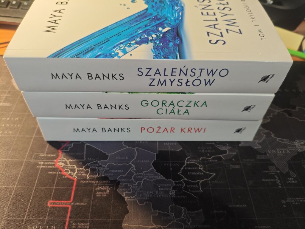 Bez tchu:  Szaleństwo zmysłów + Gorączka ciała + Pożar krwi - Banks