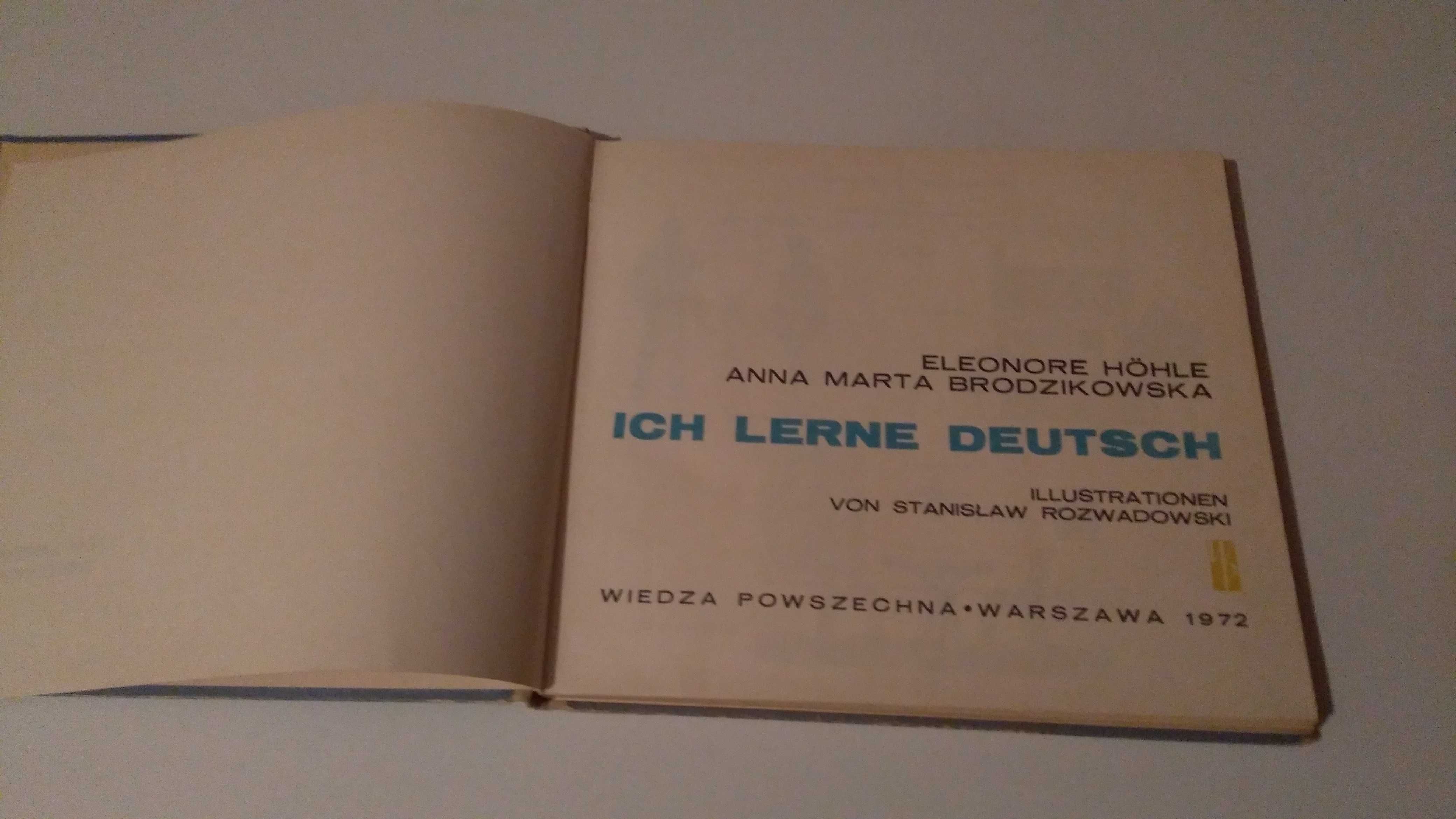 Kolekcja unikat Ich lerne deutch E.Höhle A.Brodzikowska niemiecki podr