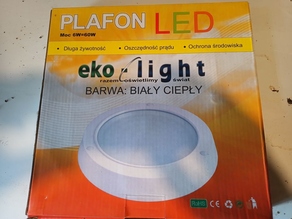 Plafon sufitowy LED 6w =60w