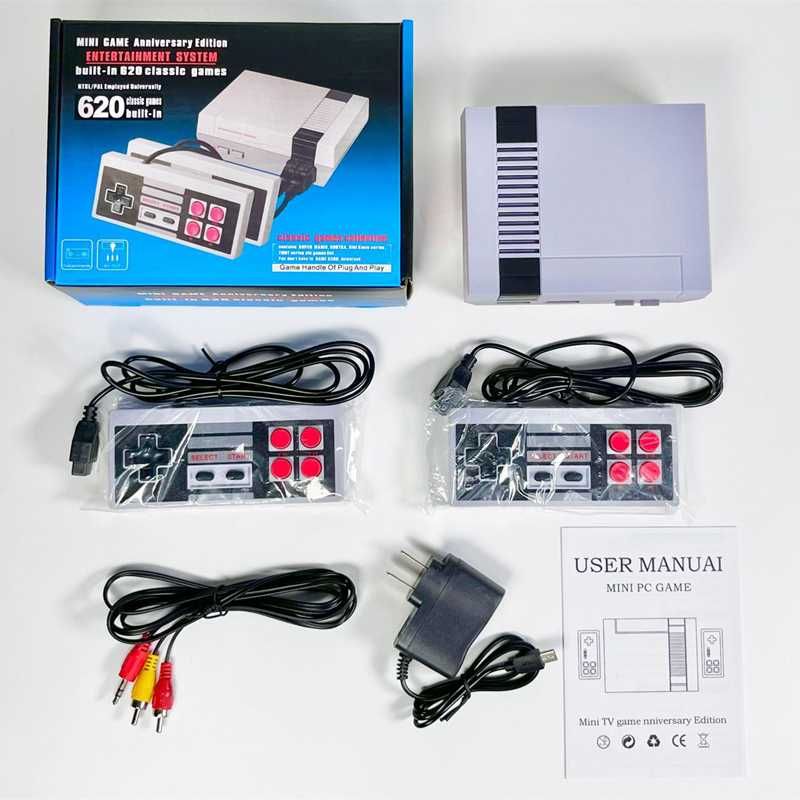 Consola  retro 620 jogos mini NES - NOVAS