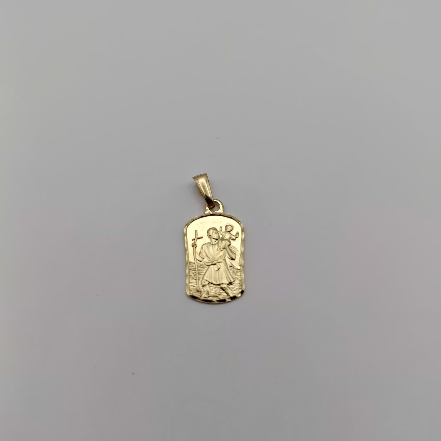 Złoty Medalik Św.Krzysztof Pr.585 Nowy Zapraszamy