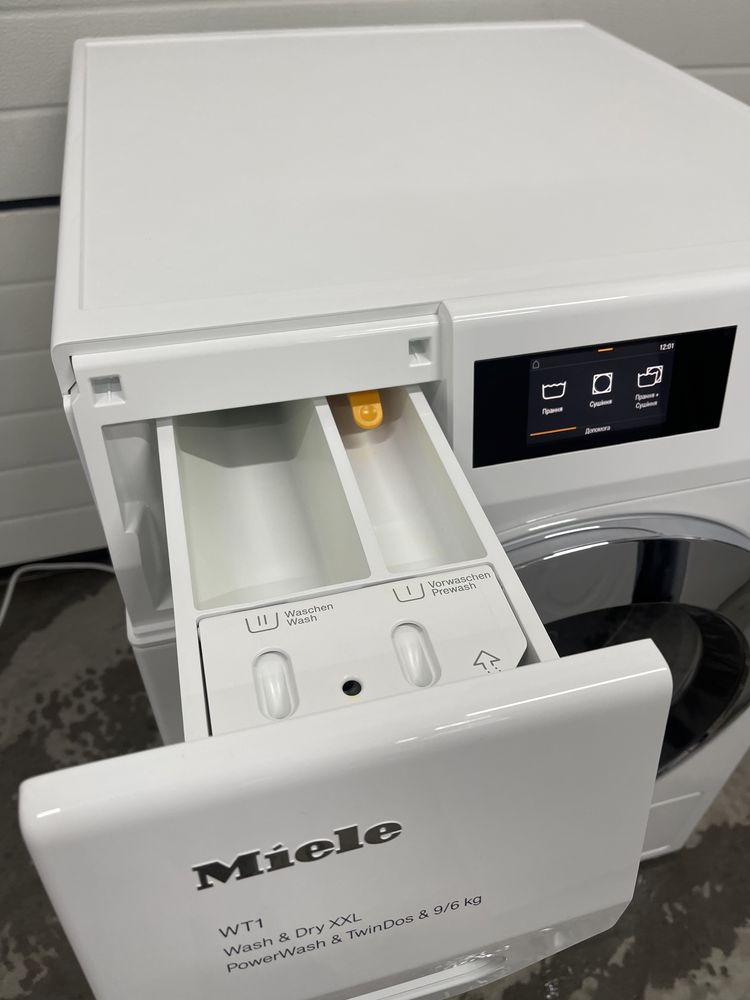 ТОП Дуже крута пральна машина Miele WTW870WPM з сушкою 9/6 XXL WT1