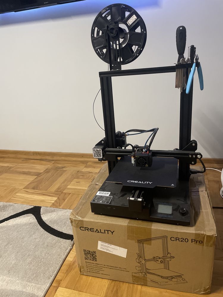 Drukarka 3d Creality Cr-20 Pro filament gratis lepsza od ender