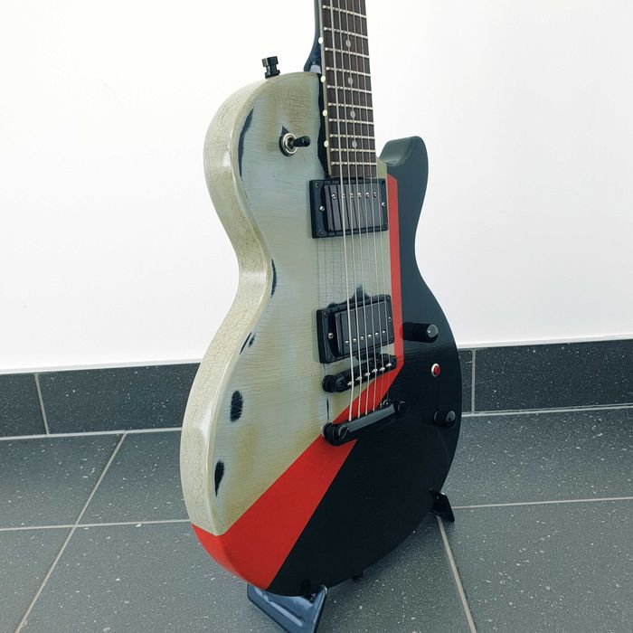 Unikat Les Paul Special nitro Truckster crackle relic szlif progów