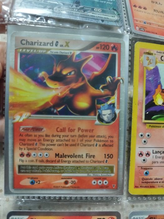 Cartas Pokémon Charizard