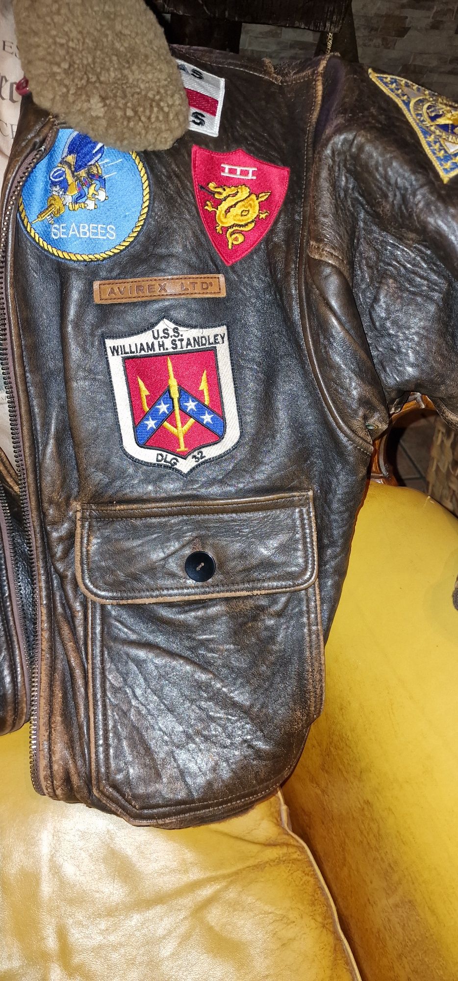 Maverick Leather Jacket Avirex ( Topgun  )