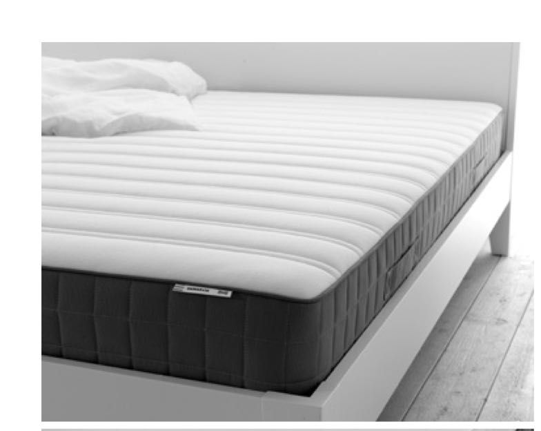 Cama IKEA ASKVOLL com colchão Morgedal 160x200 cm