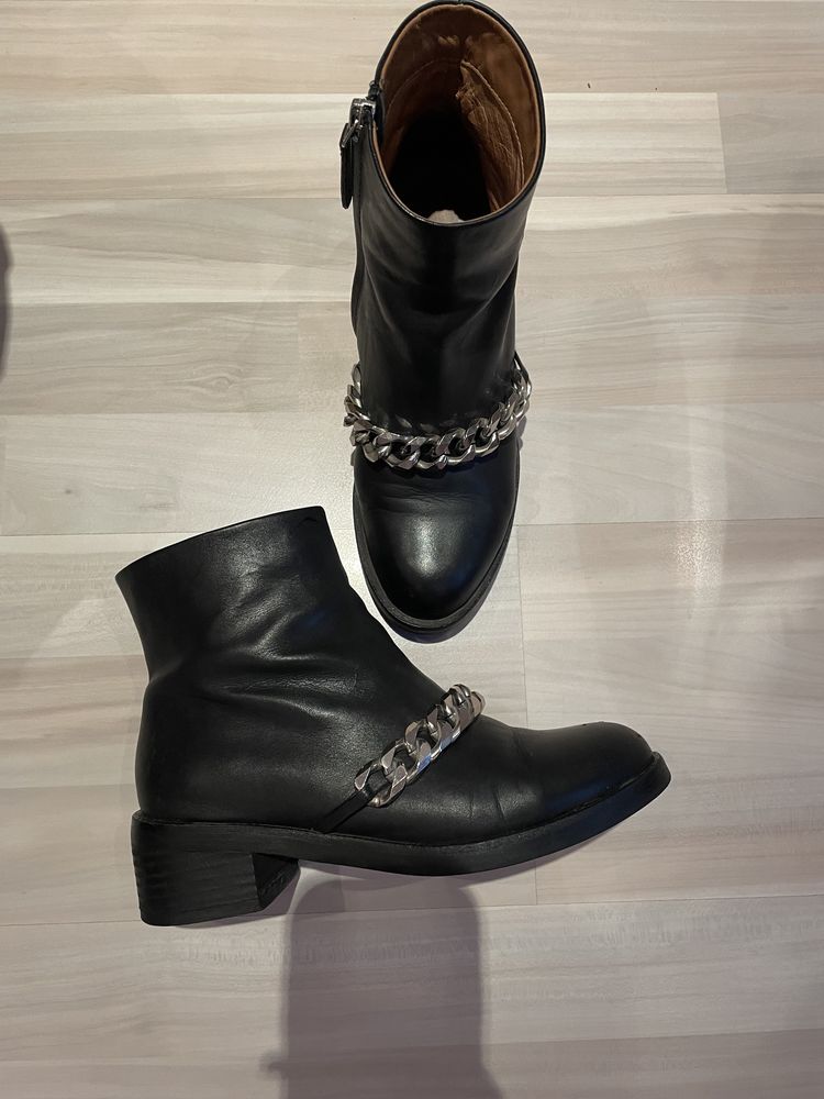 Сапоги осень новые "Dior", ботинки “Givenchy” кожа