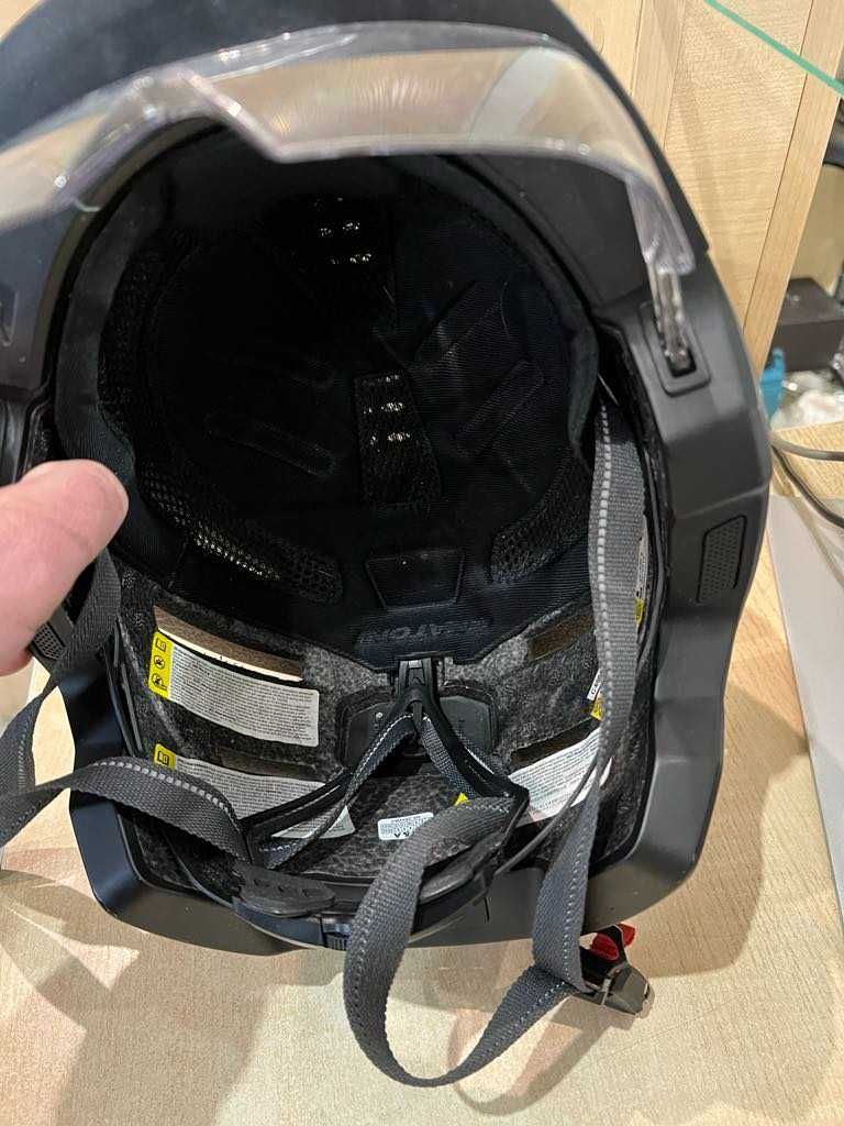 Kask rowerowy Cratoni SMARTRIDE 1,2 r. M/L z okularami/Komis Krzysiek