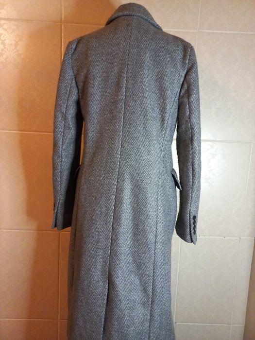 Пальто жіноче сіре
