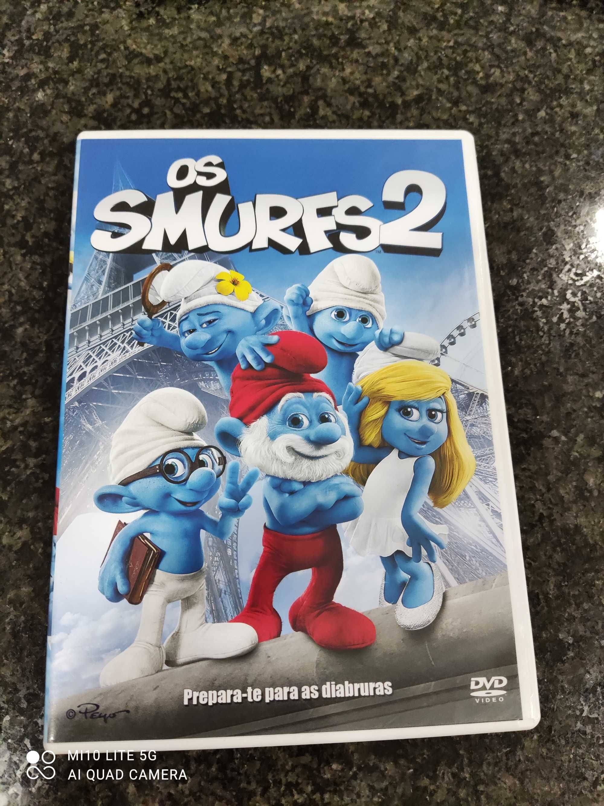 DVD - Os Smurfs (2)