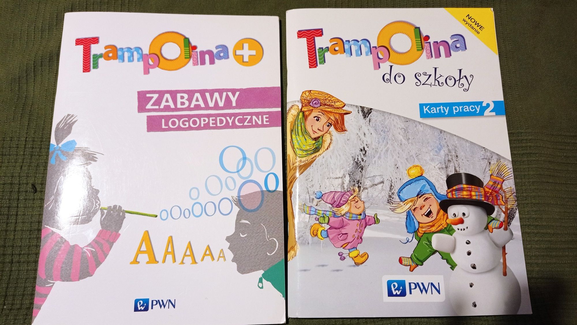 Trampolina do szkoły i zabawy logopedyczne