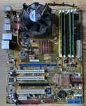 Zestaw ASUS P5KR + Intel Core2Duo E6550 2.33 GHz + 4GB RAM