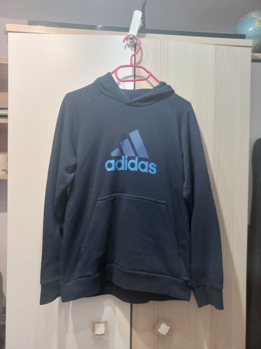 retro vintage bluza adidas granatowa