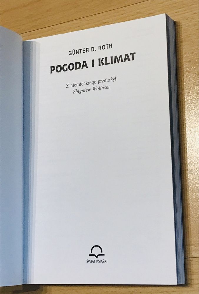 Książka Pogoda i Klimat