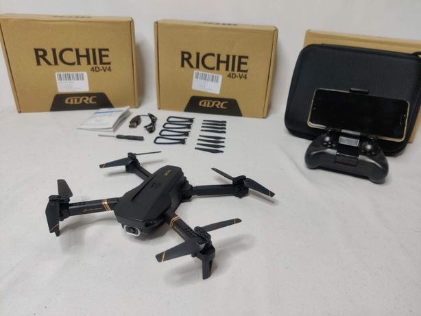 [NOVO] Drone Richie V4 1080P + Bolsa Transporte [20 Minutos] [100 M]