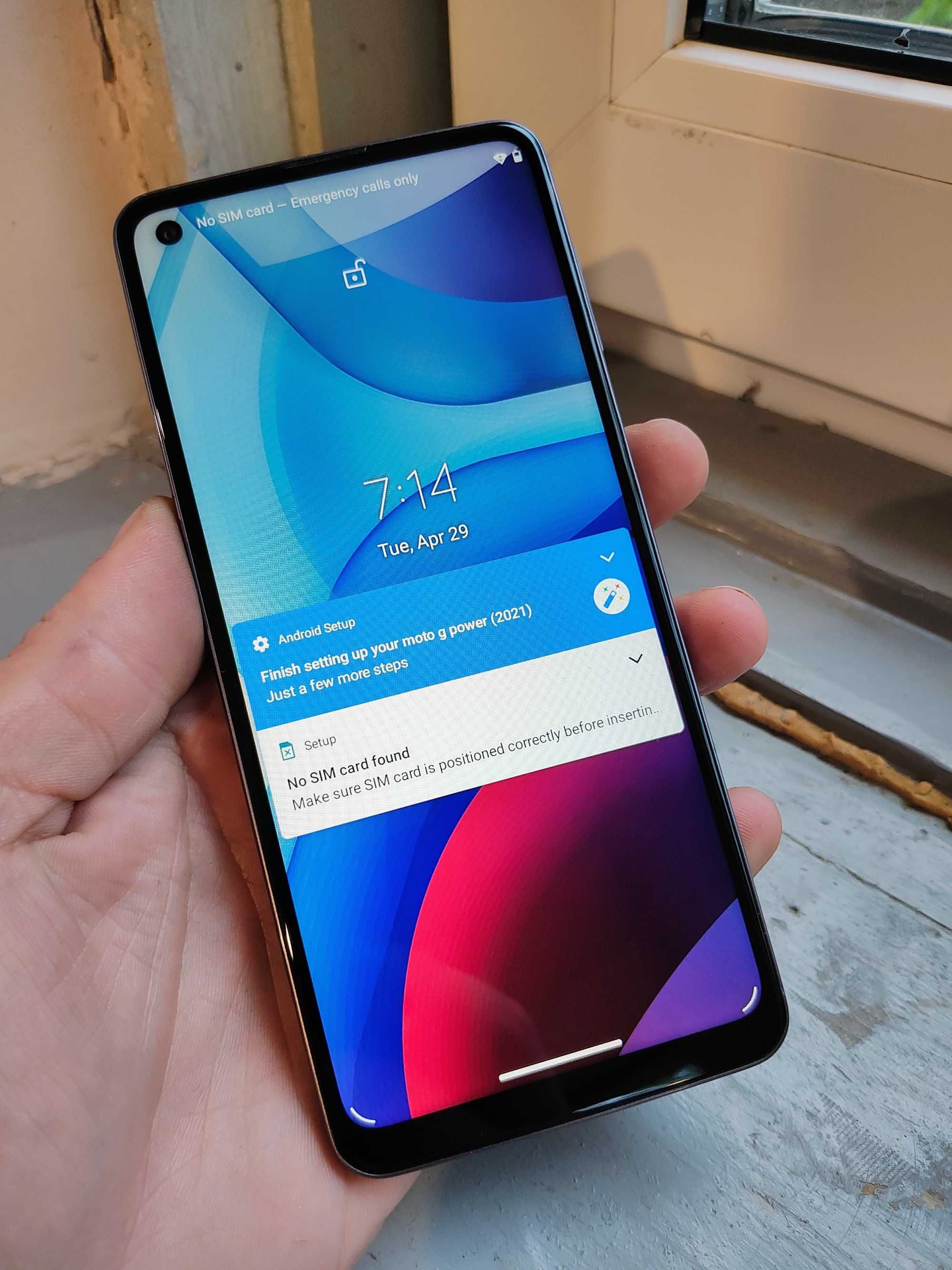 Motorola g power 2021 4/64gb 5000mah 48 mpx + Гідрогель