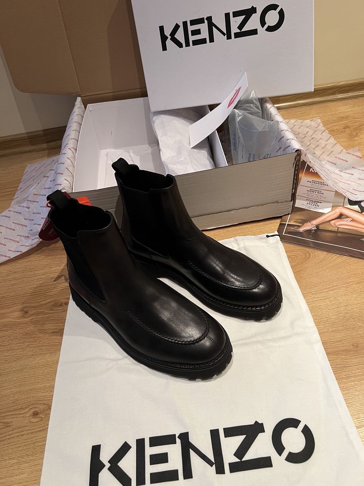 Nowe sztyblety Kenzo 43 boots