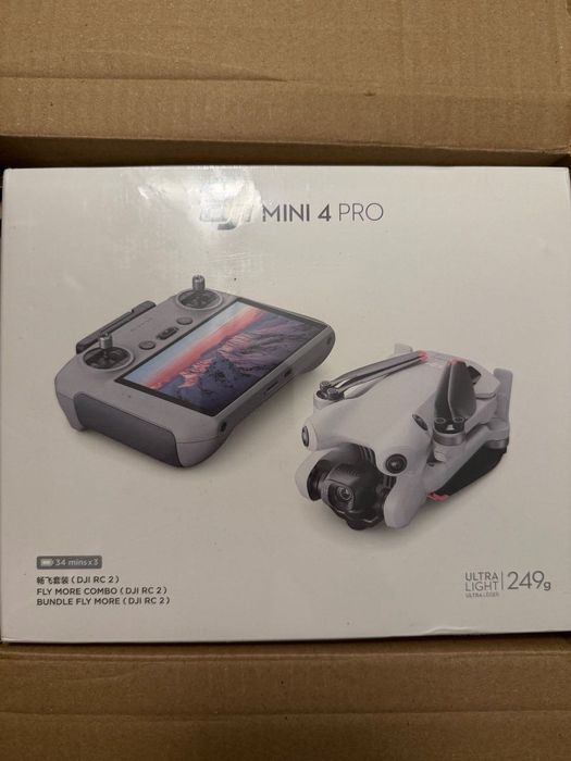 Dron Dji Mini 4 Pro Fly More Combo Nowy!