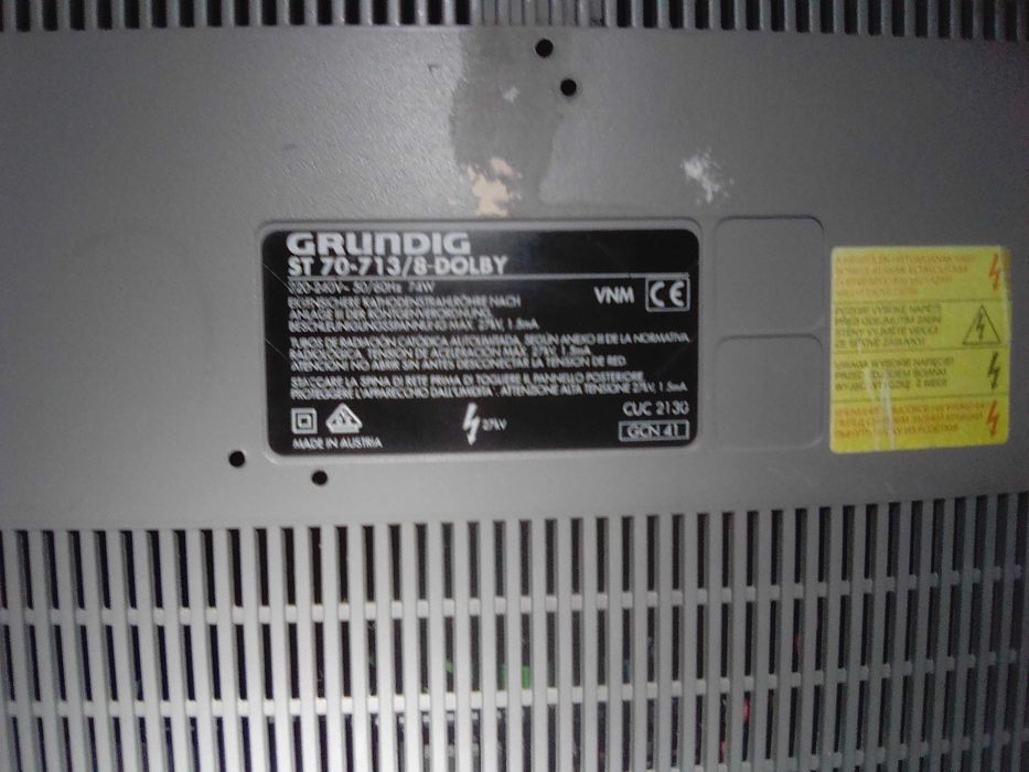 NOVO PREÇO TV Grundig 64cm a cores