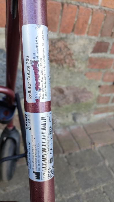 Chodzik, balkonik dla osoby niepełnosprawnej Duży