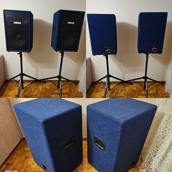 Активні колонки Yamaha PS-153 + стійки та кабелі безкоштовно