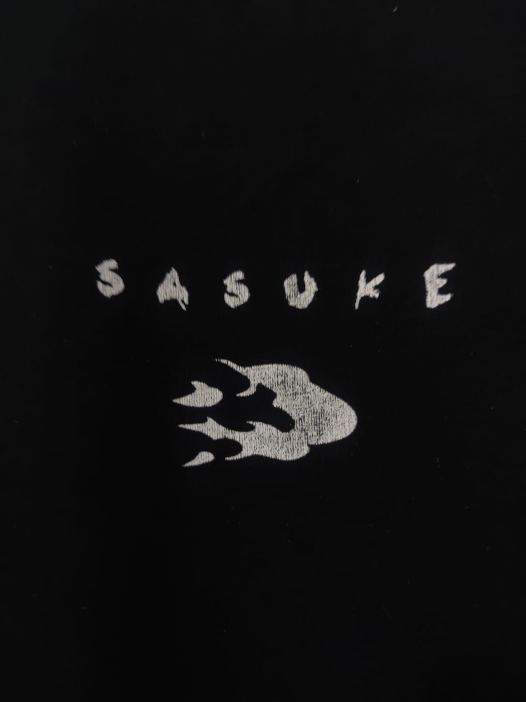 Koszulka bluzka S Bershka x Naruto Sasuke graphic tee classic retro dr