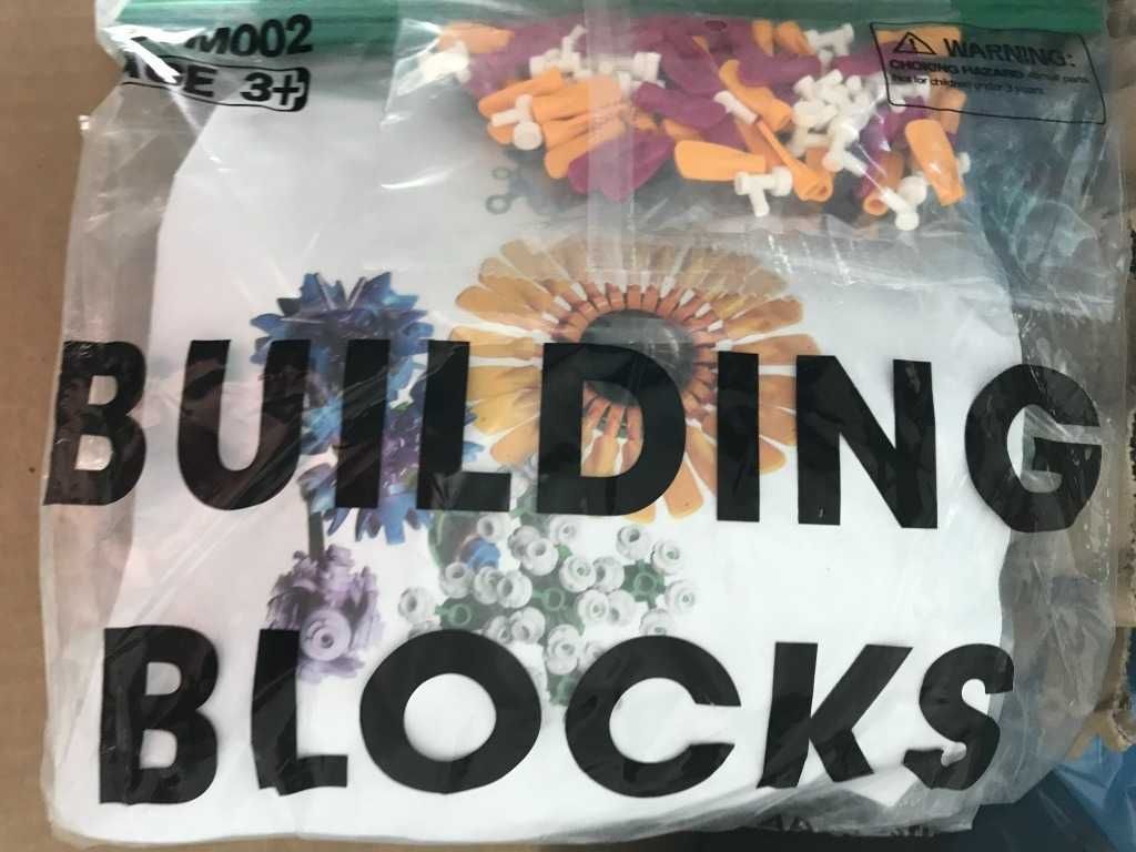 Klocki jak LEGO Bukiet z polnych kwiatów, 10313