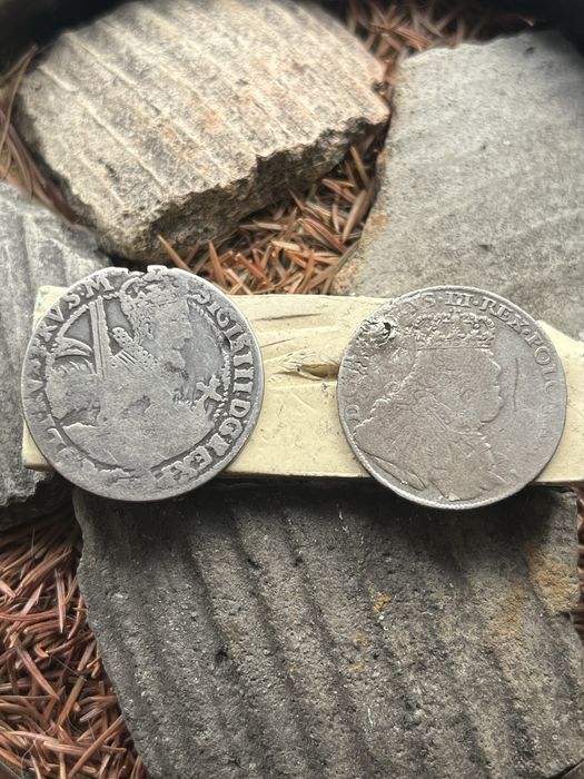 Орт Царські срібні монети Оригінал