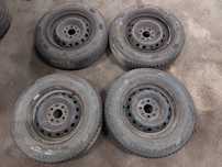 KOŁA KOMPLET FELGI OPONY ZIMOWE 4x98 5Jx13 155/80R13 FIAT PUNTO PANDA