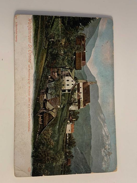 komplet 3 pocztówek, przedwojenne niemieckie